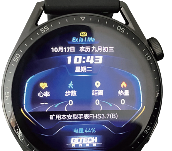 FHS3.7(B) Mining Intrinsically Safe Smart Watch